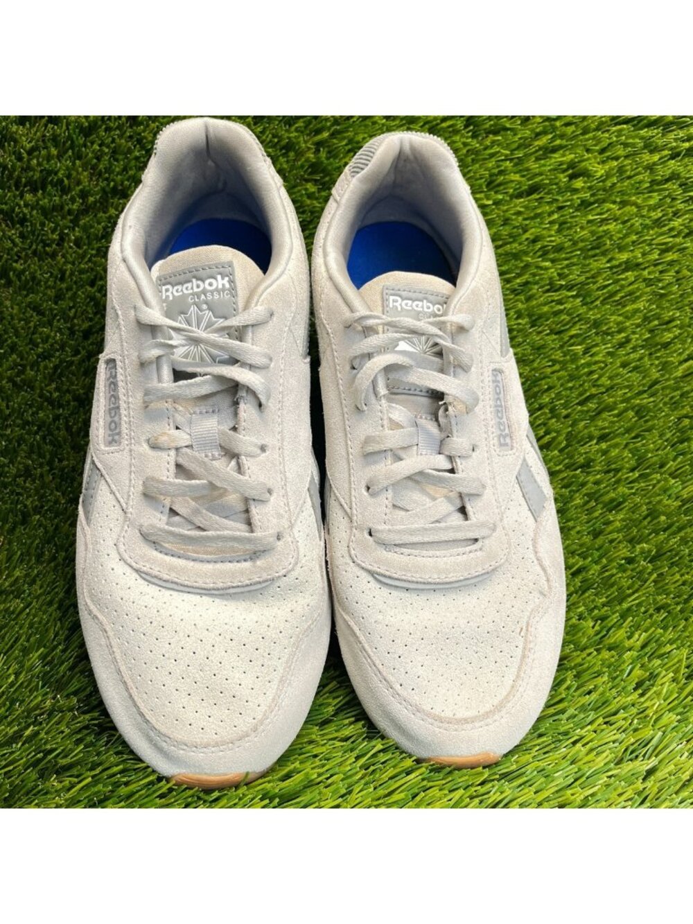 Reebok Classic Harman Run Womens Size 8 Gray Athletic Running Shoes Sneakers